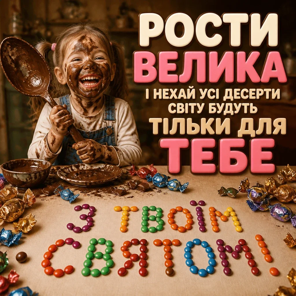 привітання внучці з днем народження