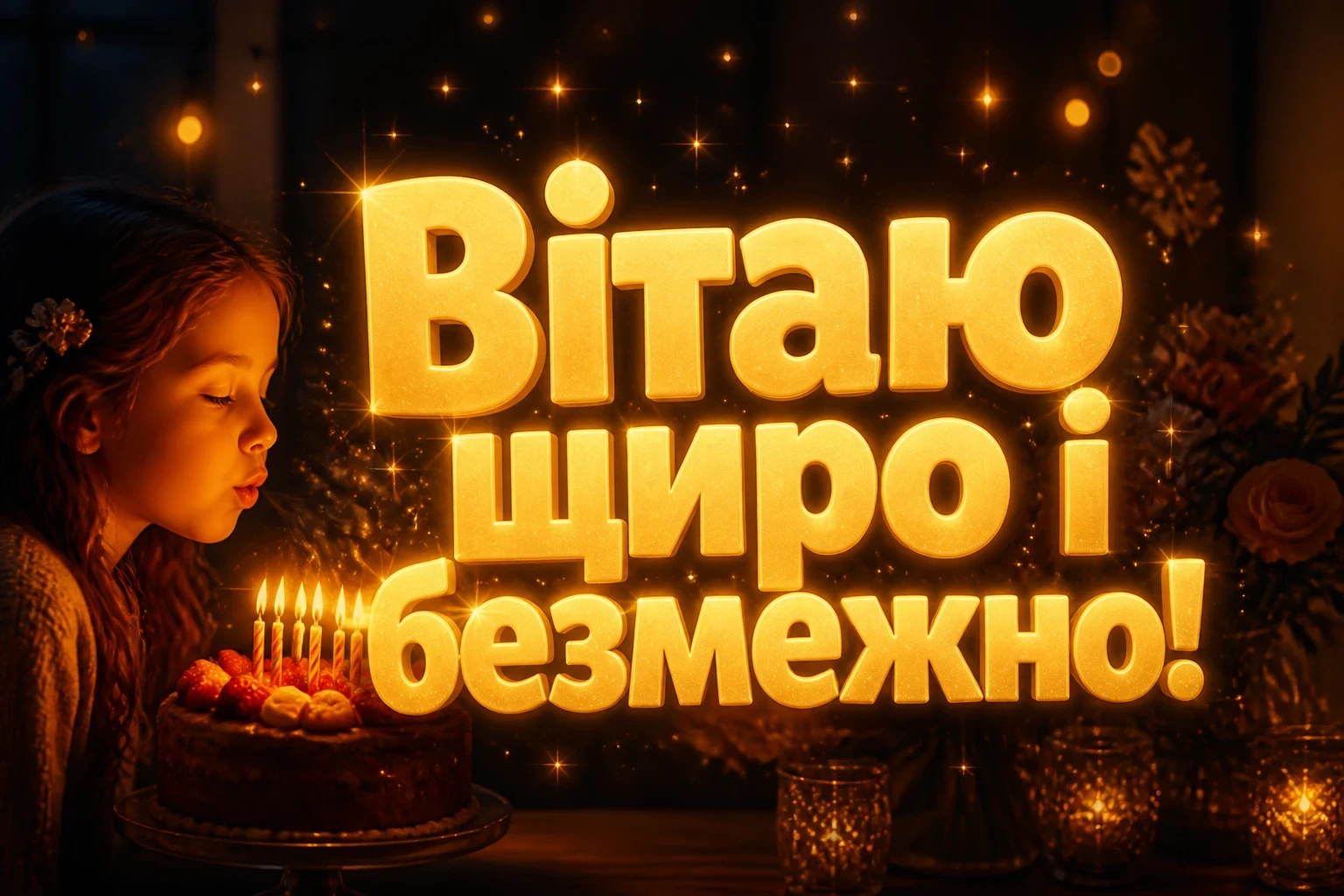 привітання внучці з днем народження