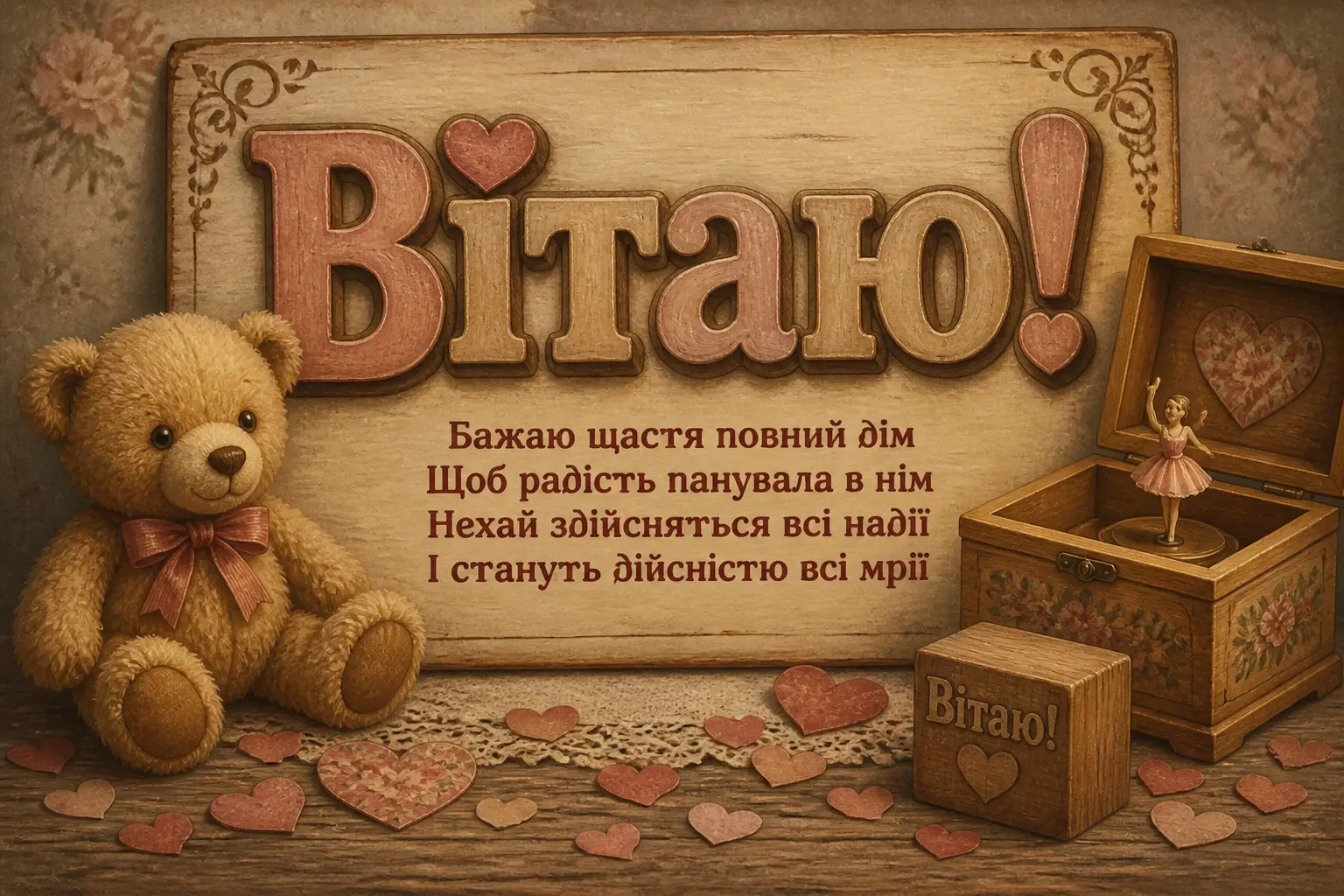 привітання внучці з днем народження