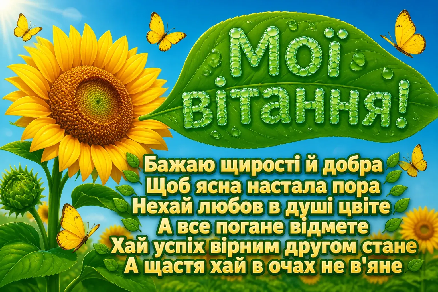 привітання внучці з днем народження