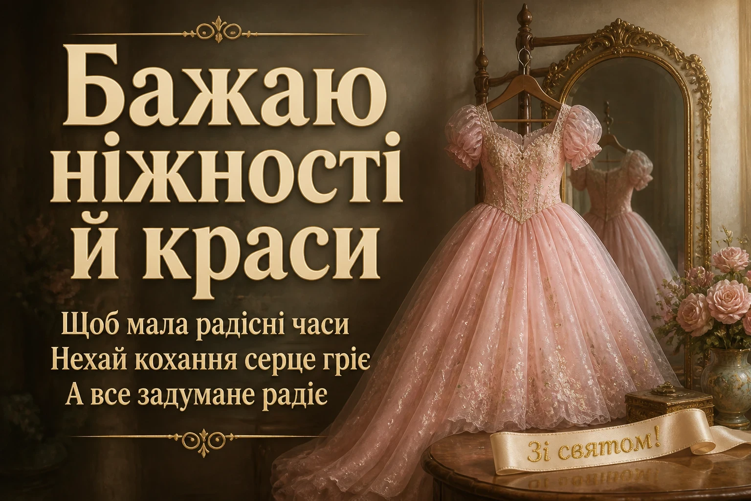 привітання внучці з днем народження
