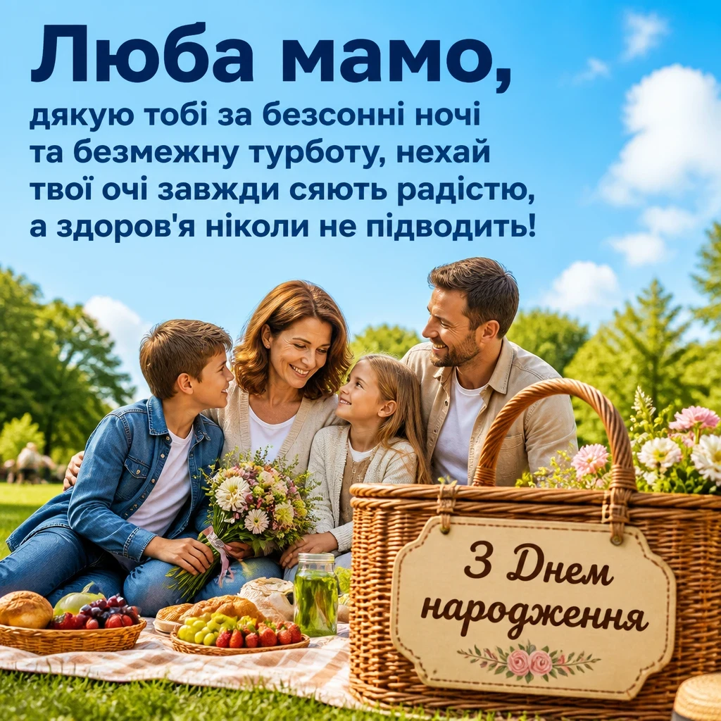 привітання для мами своїми словами