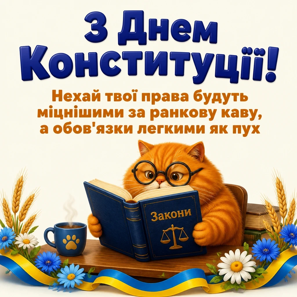 привітання з днем конституції 2025 привітання з днем конституції 2025