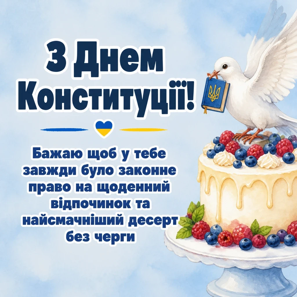 привітання з днем конституції 2025 привітання з днем конституції 2025