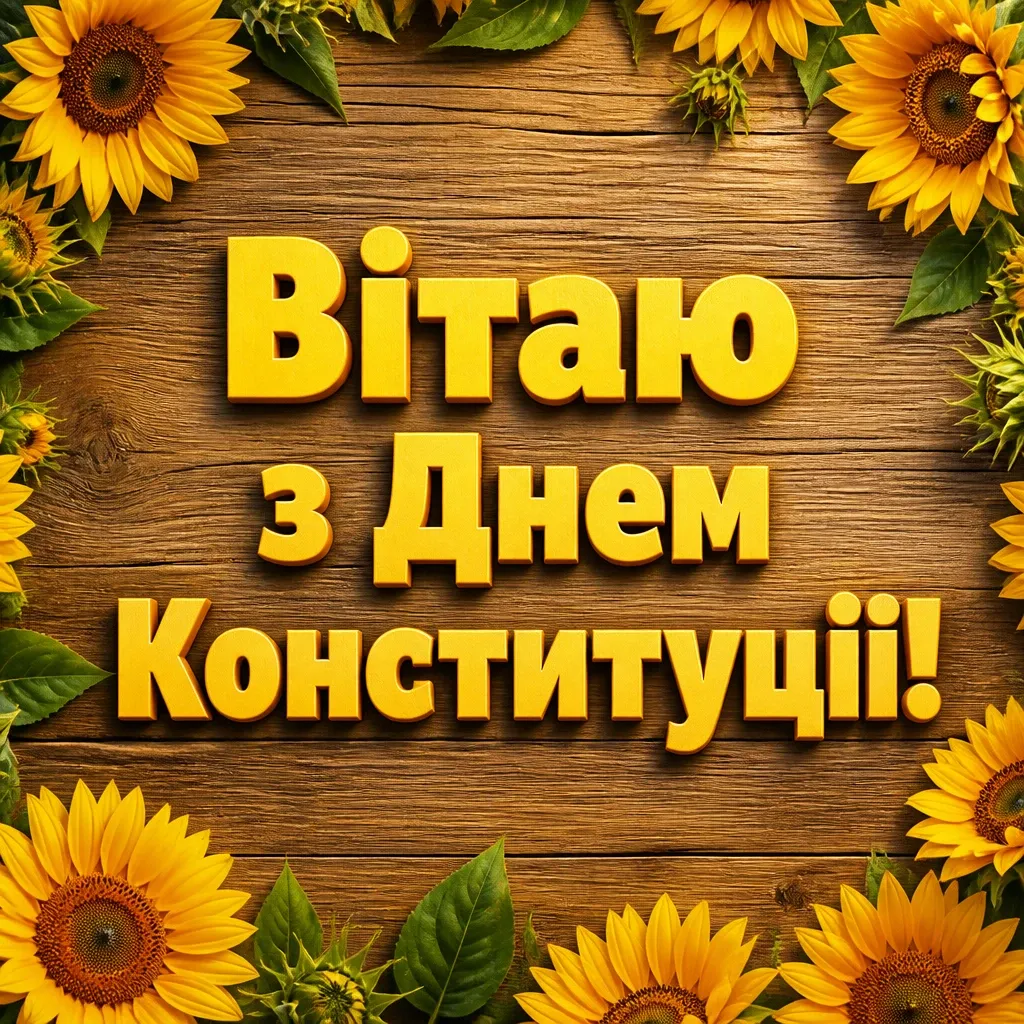 привітання з днем конституції 2025 привітання з днем конституції 2025