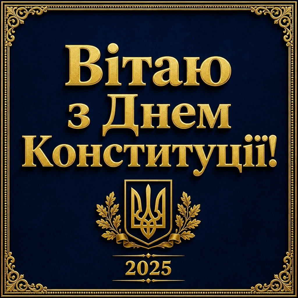 привітання з днем конституції 2025 привітання з днем конституції 2025