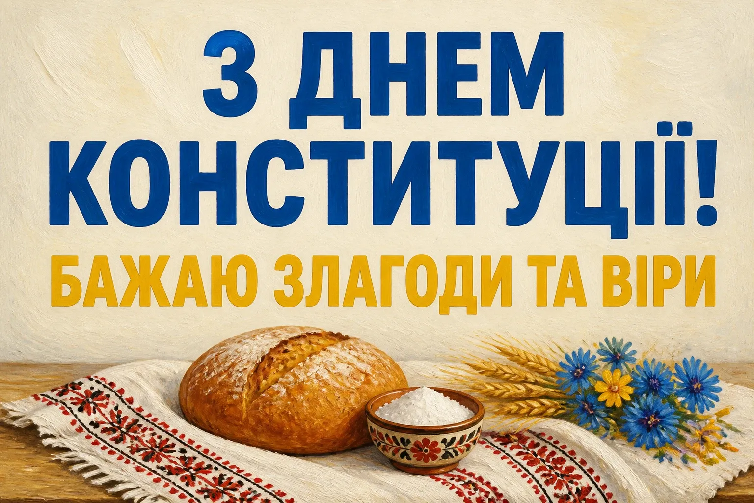 привітання з днем конституції 2025 привітання з днем конституції 2025