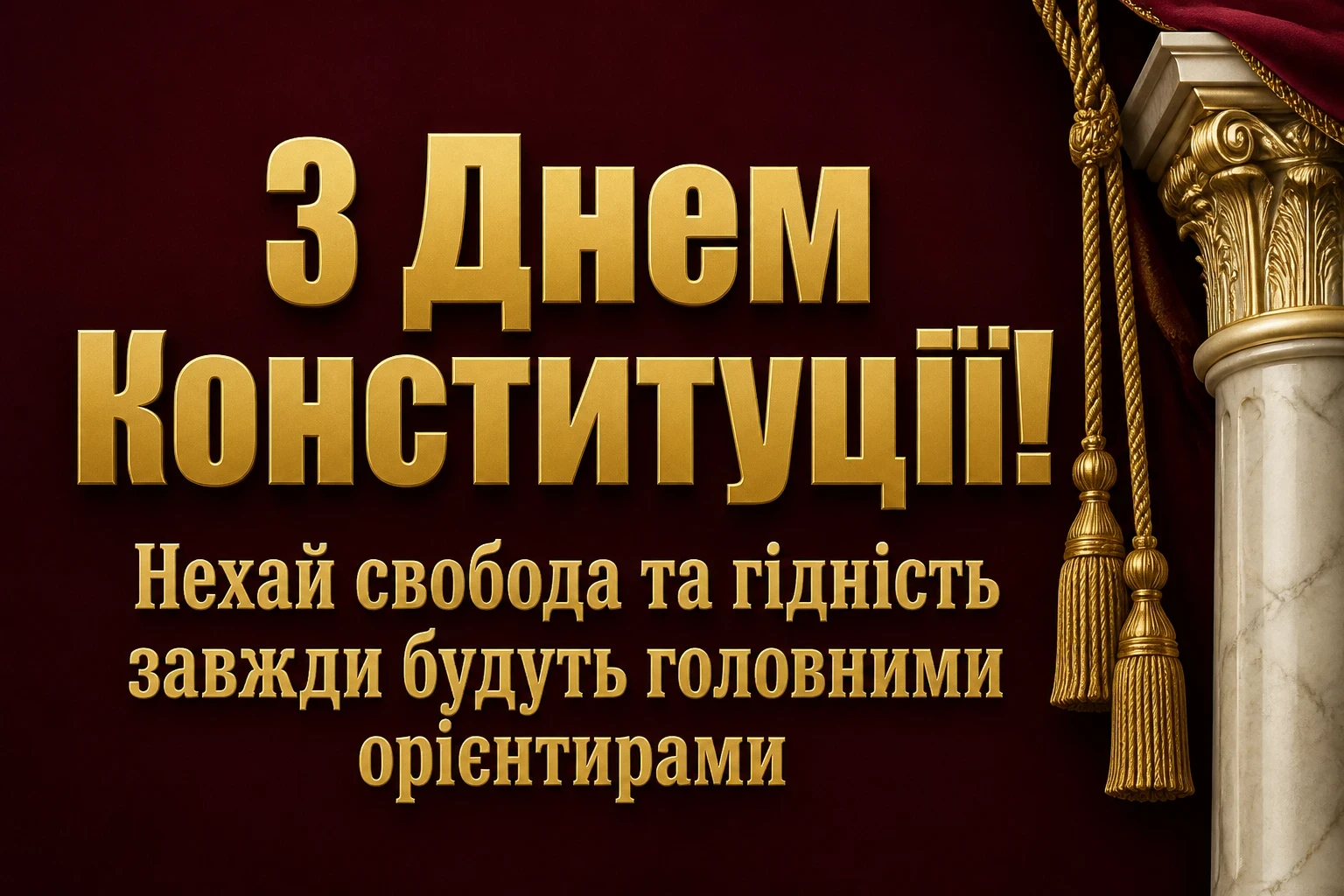 привітання з днем конституції 2025 привітання з днем конституції 2025