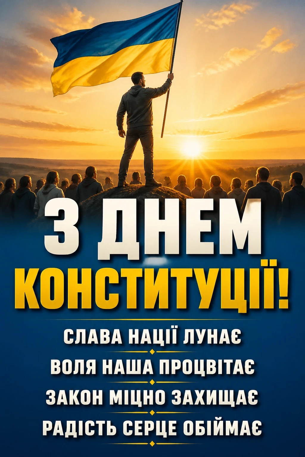 привітання з днем конституції 2025 привітання з днем конституції 2025