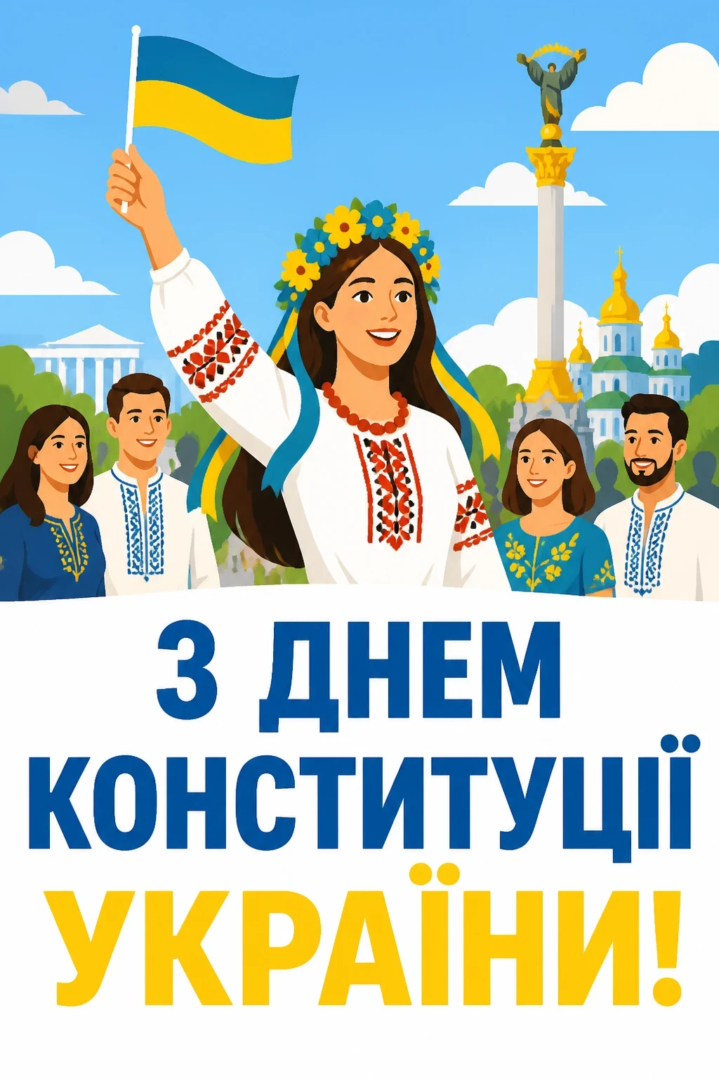 привітання з днем конституції 2025 привітання з днем конституції 2025