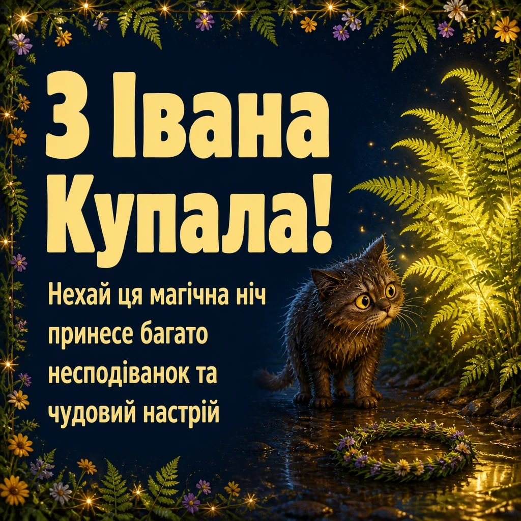 привітання з іваном купала привітання з іваном купала