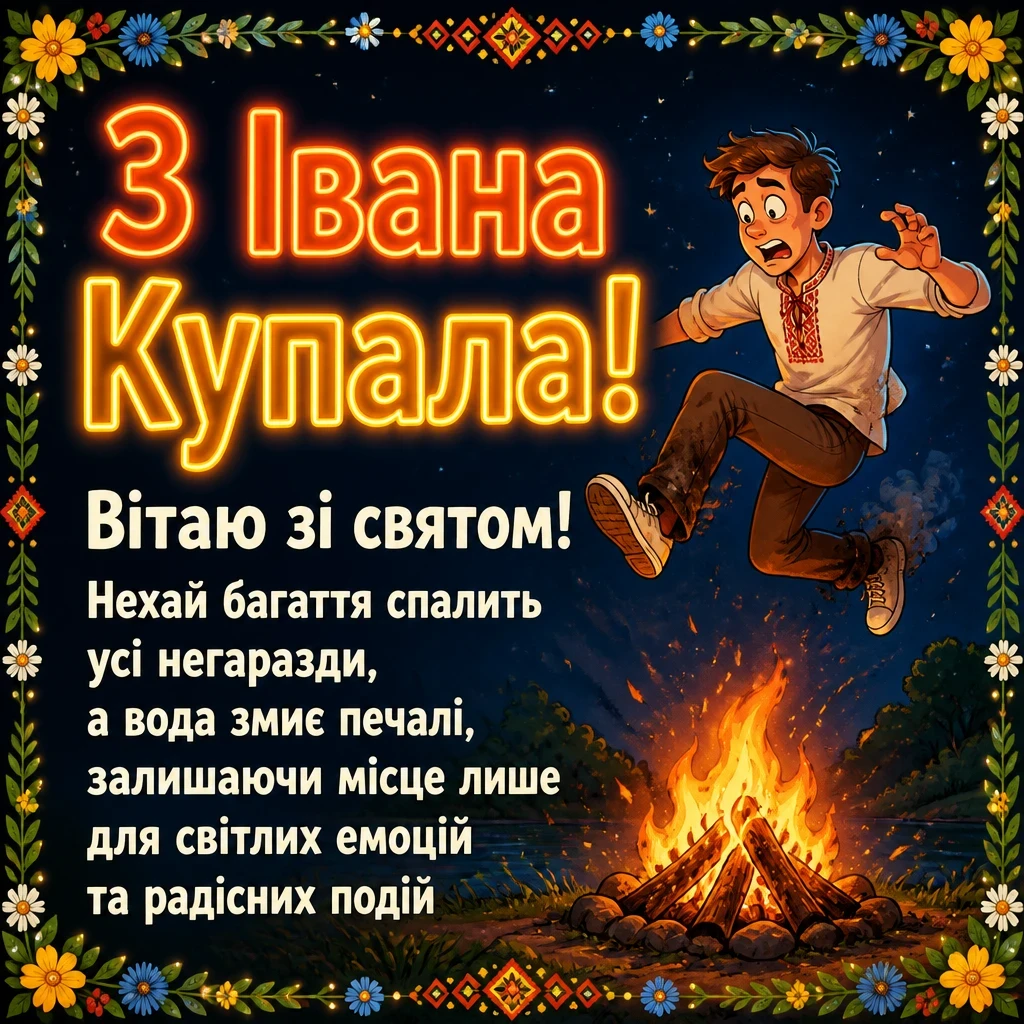 привітання з іваном купала привітання з іваном купала