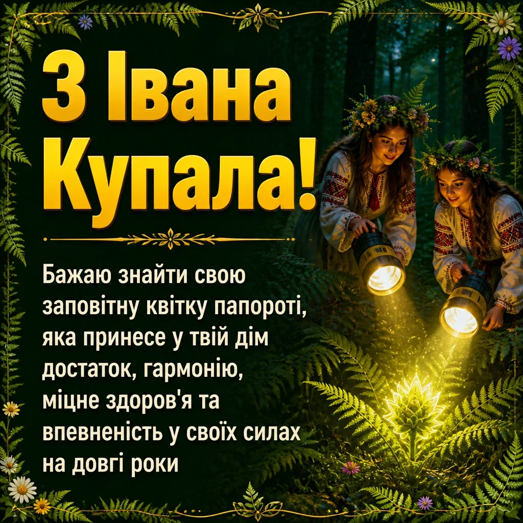 привітання з іваном купала привітання з іваном купала