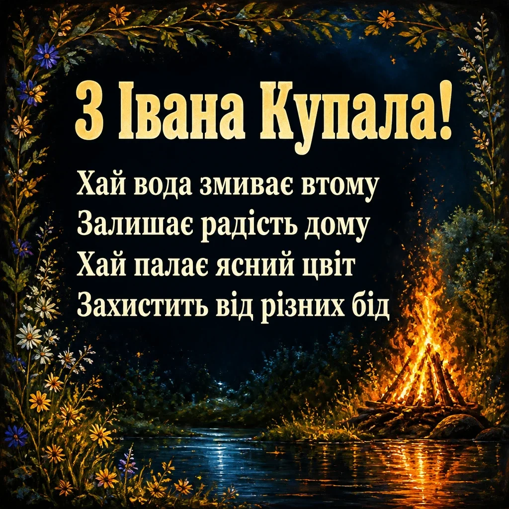 привітання з іваном купала привітання з іваном купала