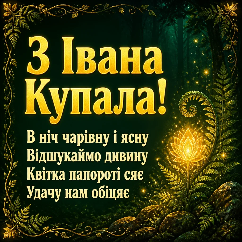 привітання з іваном купала привітання з іваном купала