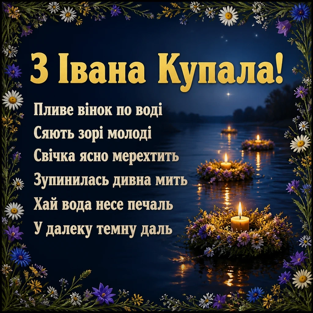 привітання з іваном купала привітання з іваном купала