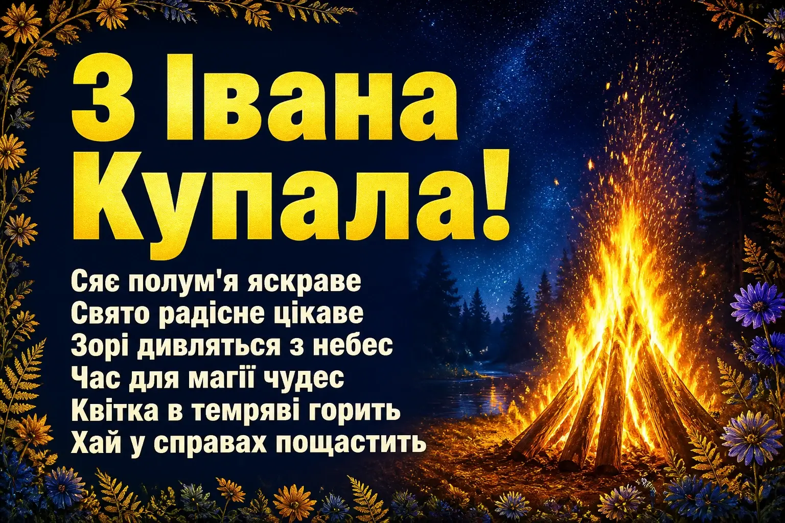 привітання з іваном купала привітання з іваном купала