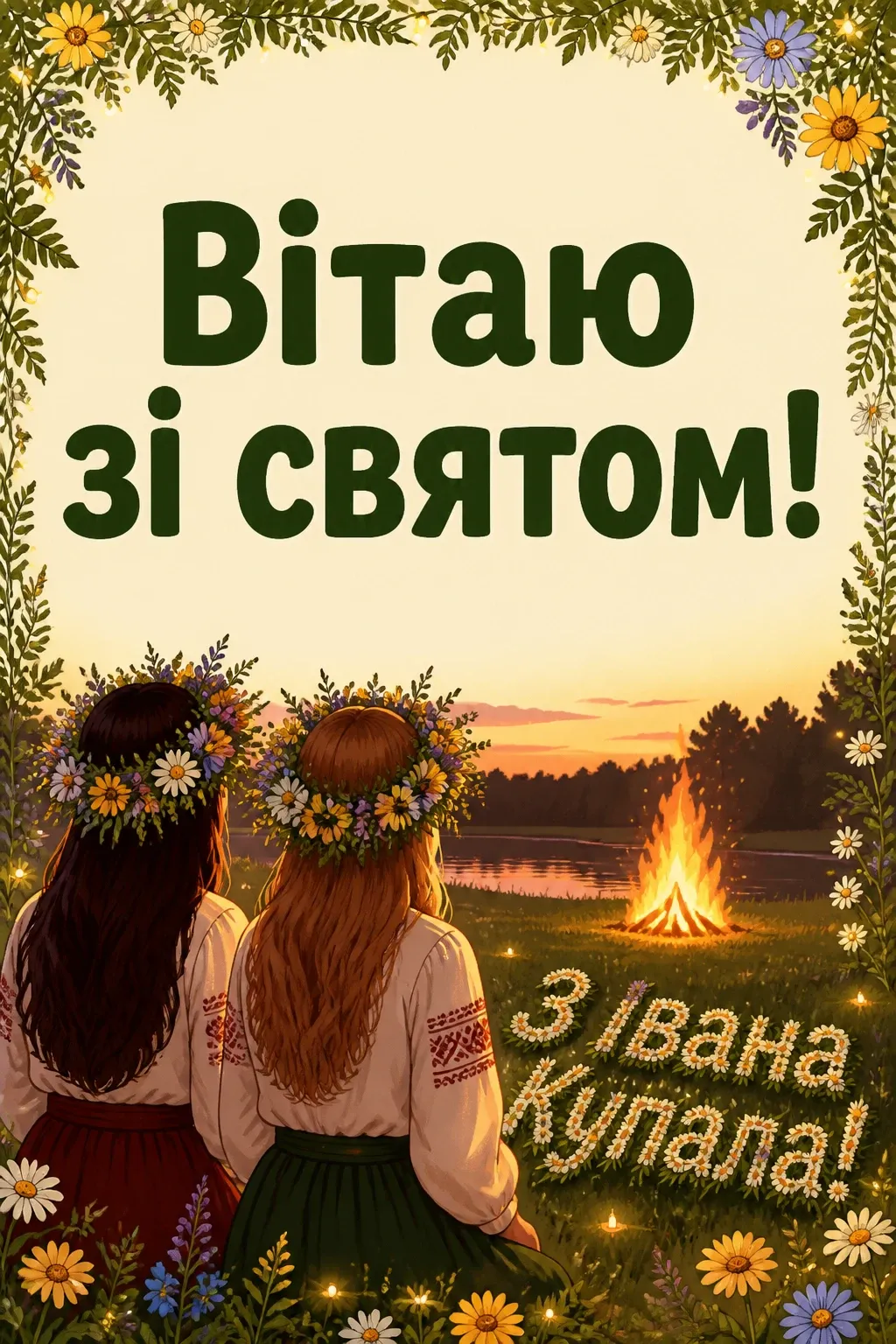 привітання з іваном купала привітання з іваном купала