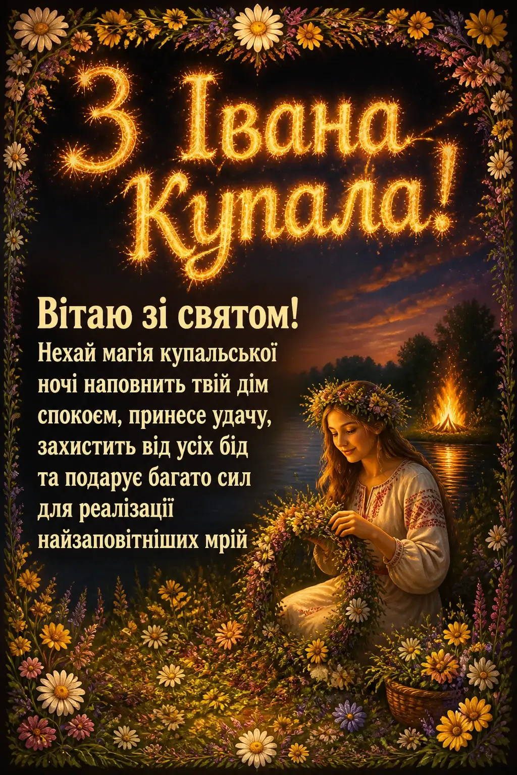 привітання з іваном купала привітання з іваном купала