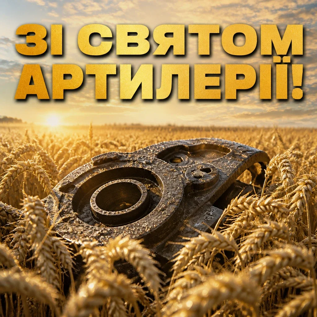 привітання з днем артилерії