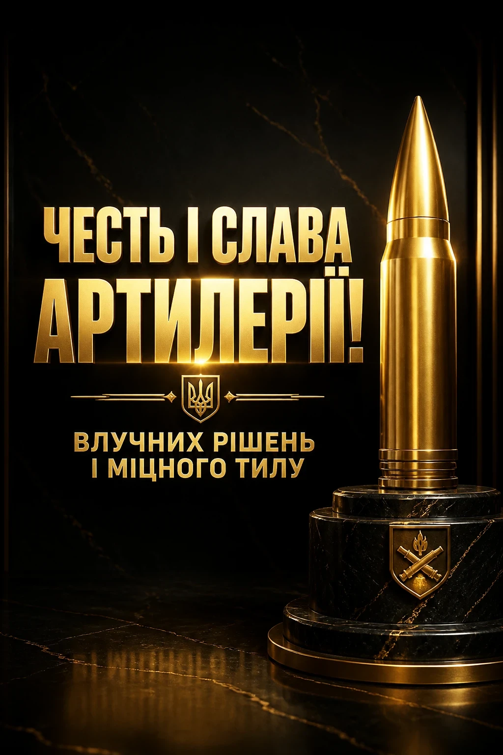привітання з днем артилерії