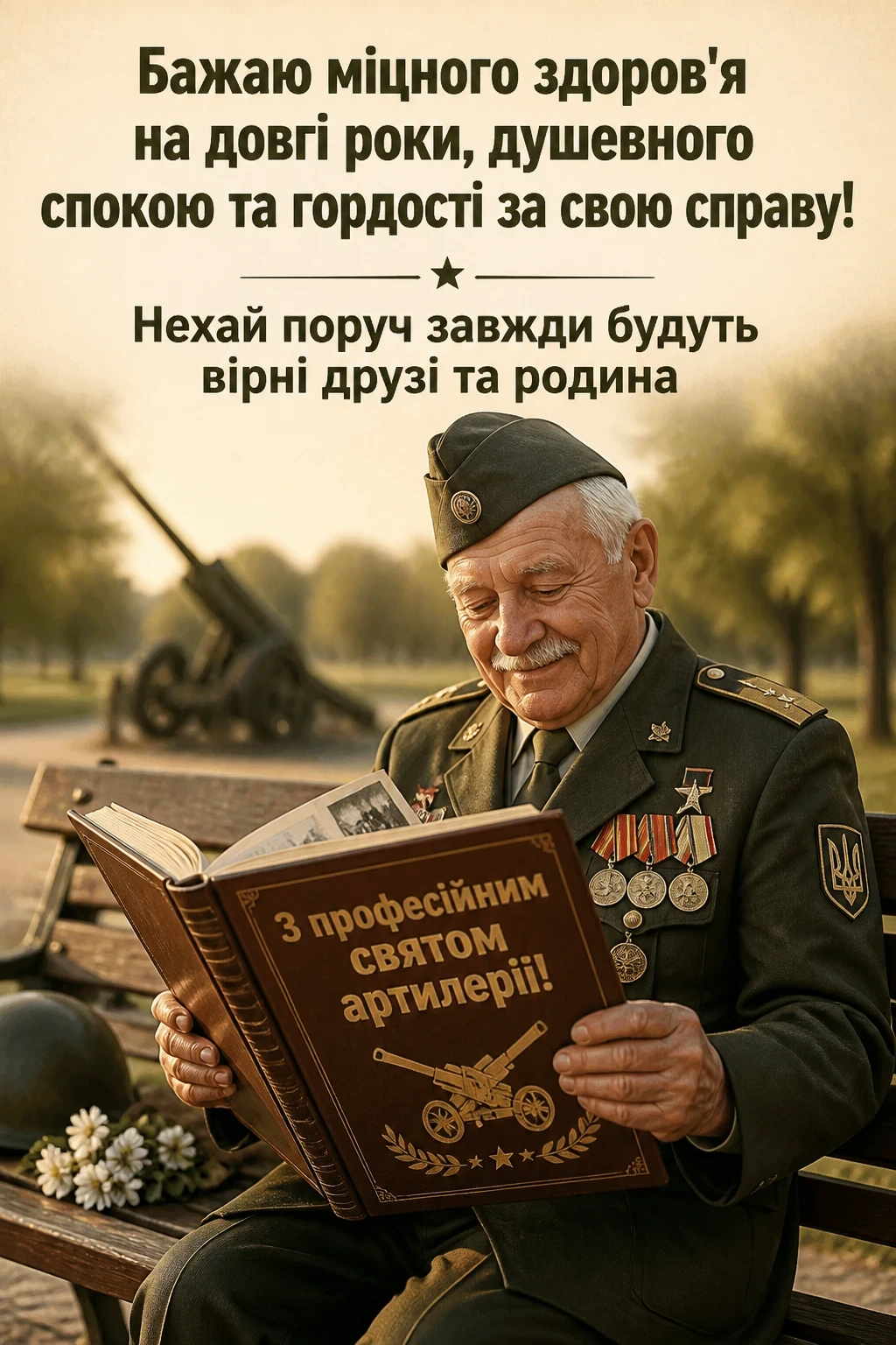 привітання з днем артилерії