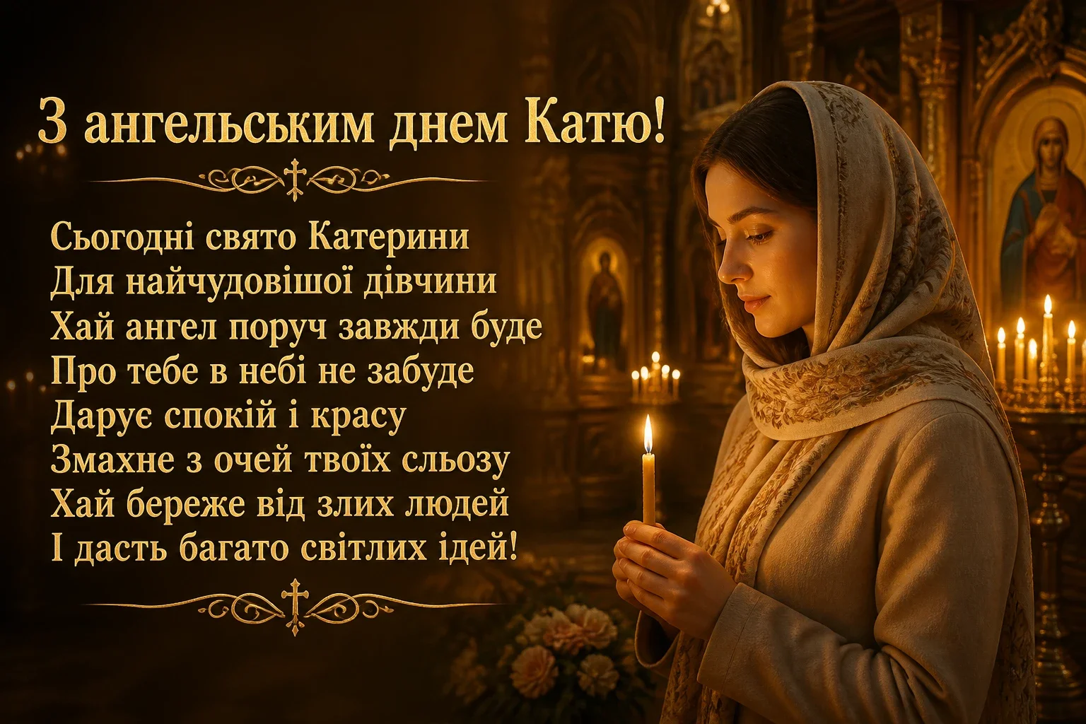 з днем ангела катерини привітання з днем ангела катерини привітання