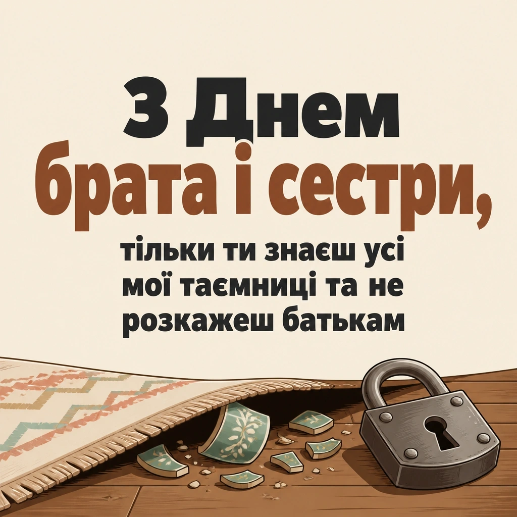 привітання з днем брата і сестри