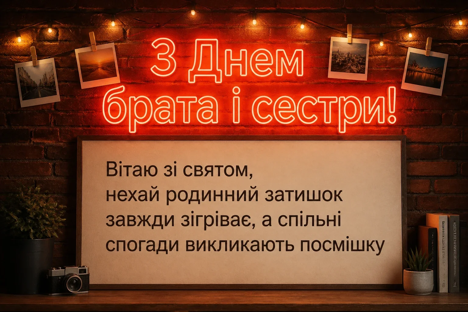 привітання з днем брата і сестри