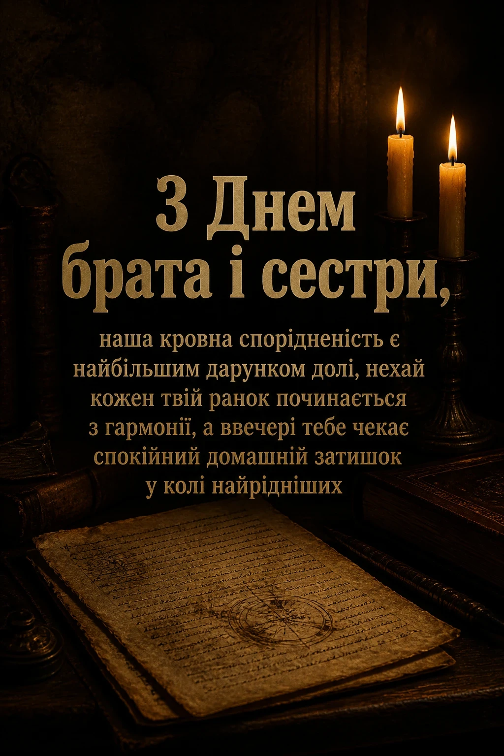 привітання з днем брата і сестри