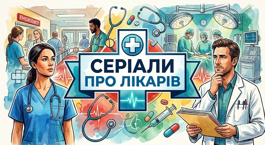 Топ 20 серіалів про лікарів та медицину