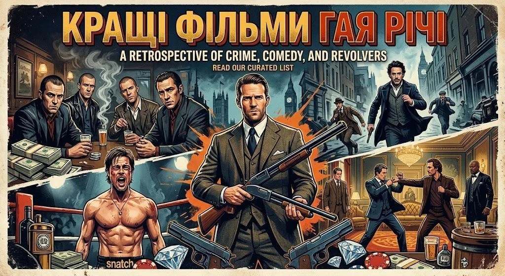 Кращі фільми Гая Річі: повний список із рейтингами