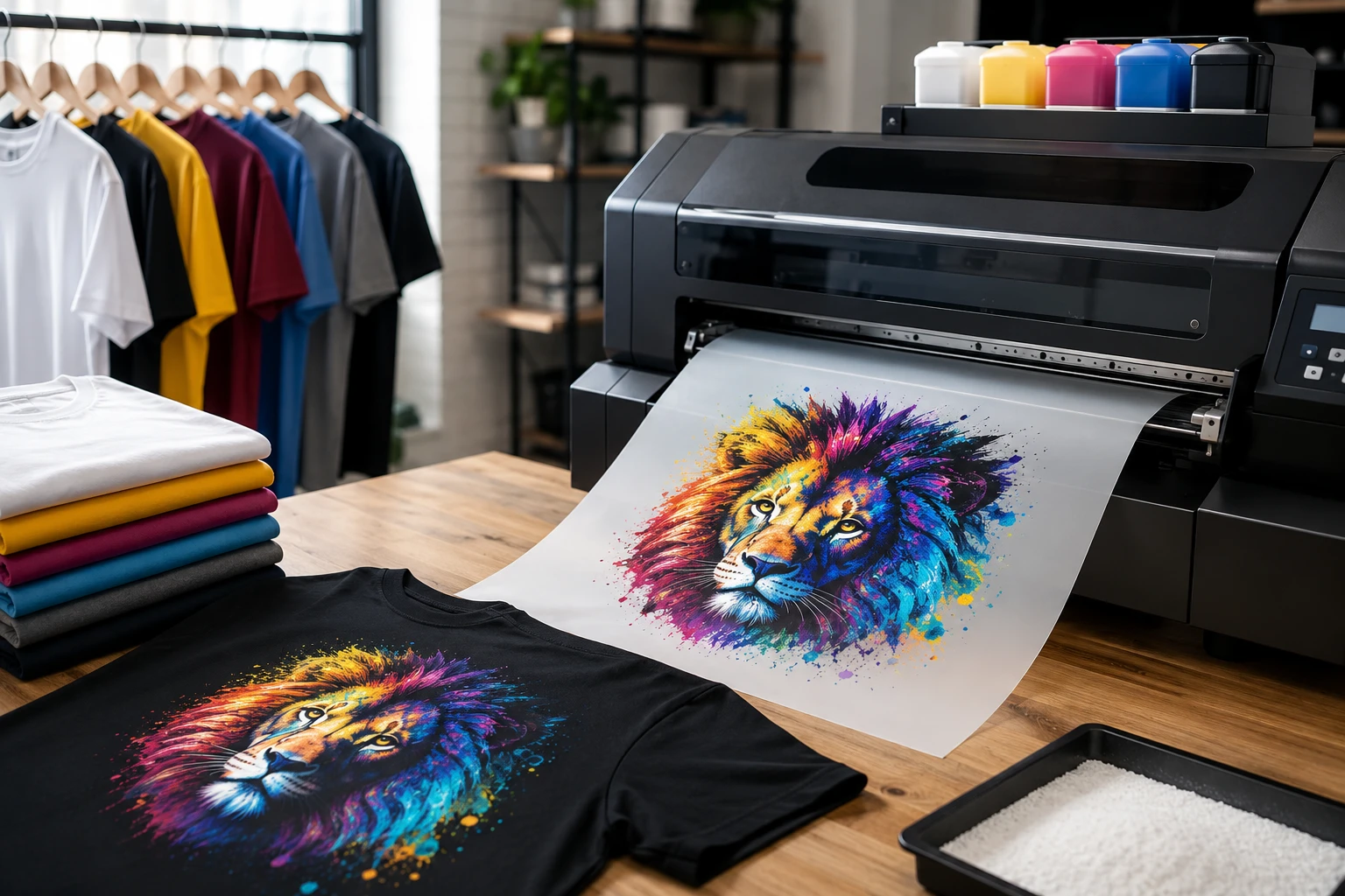 DTF-друк: сучасна технологія нанесення принтів на текстиль та її переваги